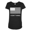 i don't kneel Maternity Scoop Neck T-shirt
