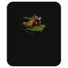 the tree, the raccoon Mousepad