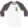 pickle rick 3/4 Sleeve Shirt