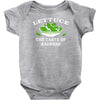 lettuce, the taste of sadness Baby Onesie