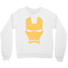 iron man mask avengers marvel comics gift Crewneck Sweatshirt