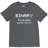 binary geek t shirt 2xl code funny pixels nerdy cpu linux programmer n V-Neck Tee