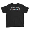 How You Doin of The Friends Parody Youth Tee
