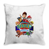 paw patrol birthday boy sister Throw Pillow