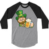 saint patrick day 3/4 Sleeve Shirt