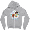 my boxer is my baby Zipper Hoodie