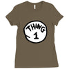thing 1 Ladies Fitted T-Shirt