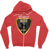 protected by boxer security Zipper Hoodie