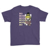 ski mood french bulldog Youth Tee