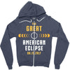 Great American Solar Eclipse 2017 Zipper Hoodie