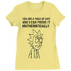 mathematically Ladies Fitted T-Shirt