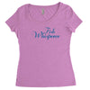 fish whisperer funny Women's Triblend Scoop T-shirt
