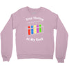 stop staring at my rack Crewneck Sweatshirt