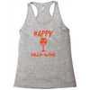 halloween happy hallowine Racerback Tank