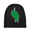 rude zombie Baby Beanies