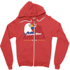 science bless america Zipper Hoodie