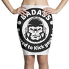 badass bad angry primate 2 Pencil Skirts