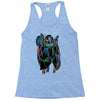 polygonal owl Racerback Tank