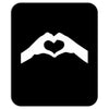 love hands Mousepad