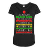 i'm not just a black girl Maternity Scoop Neck T-shirt
