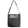 anchorman   channel 4 outside broadcast Adjustable Strap Totes