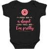 feed me a donut Baby Bodysuit