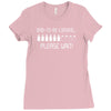 dad to be loading please wait new Ladies Fitted T-Shirt