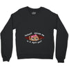 April Peeking Out Baby Girl Crewneck Sweatshirt