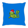 kermit christmas Throw Pillow