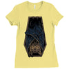 bat music Ladies Fitted T-Shirt