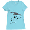 I'm A Goner (f104) Ladies Fitted T-Shirt