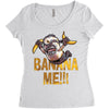 banana mee!!! Women's Triblend Scoop T-shirt