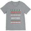 ugly christmas brother V-Neck Tee