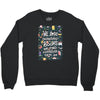 we lose ourselves in books Crewneck Sweatshirt