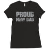 proud new dad Ladies Fitted T-Shirt