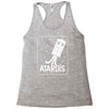 atardis doctor who Racerback Tank