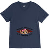 February Peeking Out Baby Girl V-Neck Tee
