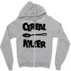 cereale tueur cuillere Zipper Hoodie