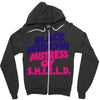 mistress widow Zipper Hoodie