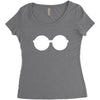 glasses Women's Triblend Scoop T-shirt
