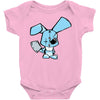 evil rabbit Baby Onesie