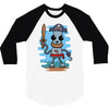 pirate ned 3/4 Sleeve Shirt