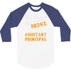 assistant principal 3/4 Sleeve Shirt