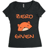 zero fox given Women's Triblend Scoop T-shirt