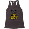 beech mein mat bol Racerback Tank