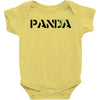 Panda Write T-Shirt Baby Bodysuit