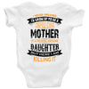 Super Cool Mother Of A Freaking Awesome Granddaughter Baby Onesie