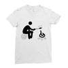 cook marshmallow Ladies Fitted T-Shirt
