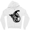 fangs dragon Zipper Hoodie