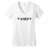 GAMERS TOP PLAYER Women's V-Neck T-Shirt